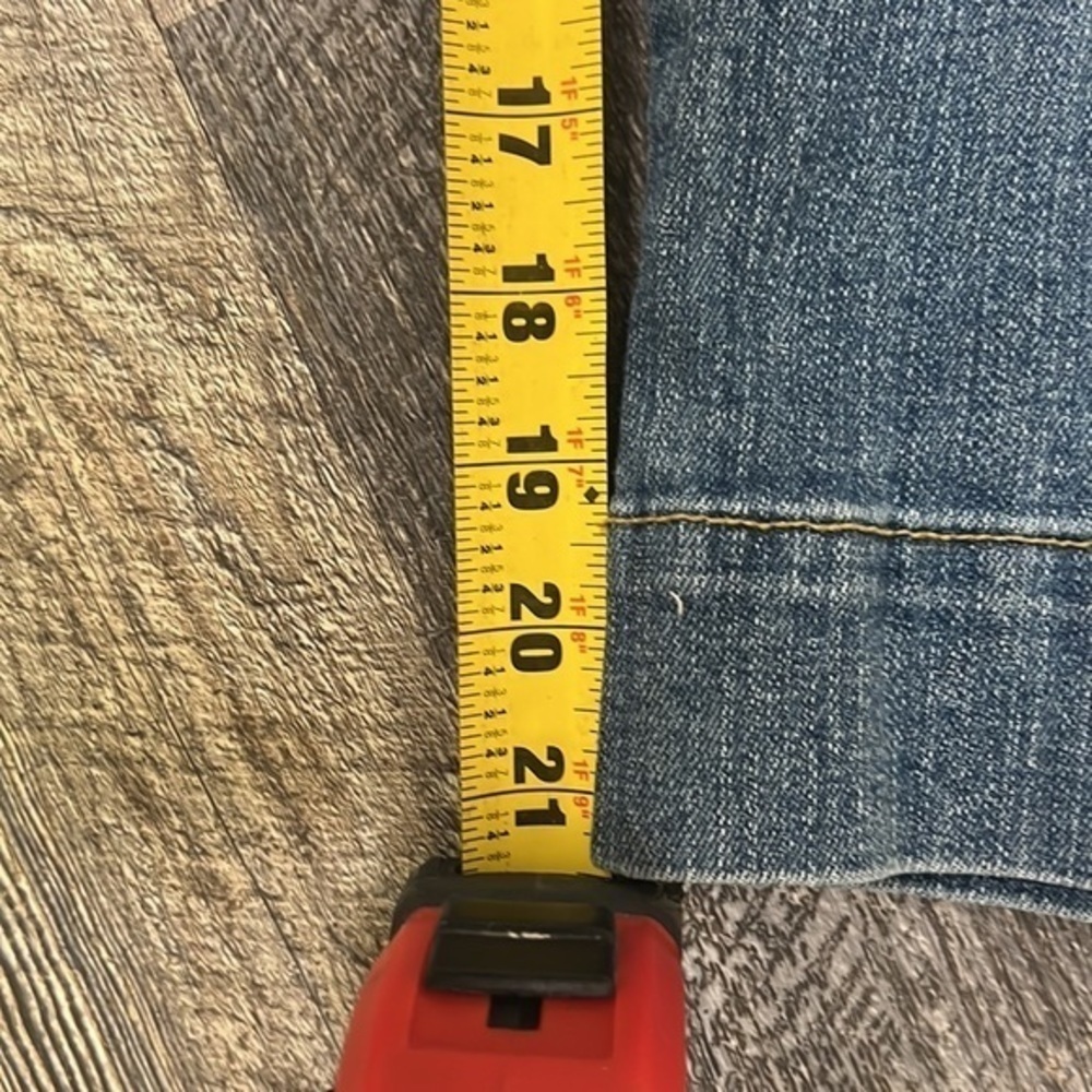 Falls Creek Capri Jeans Size 16 Stretch Denim Cropped Pants - Picture 8 of 8